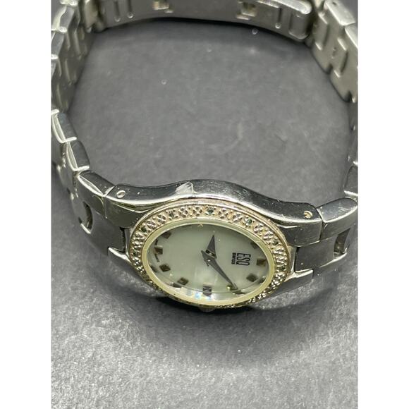 Vintage ESQ By Movado E5282 Ladies Diamond MOP Watch 21.4MM main image 7